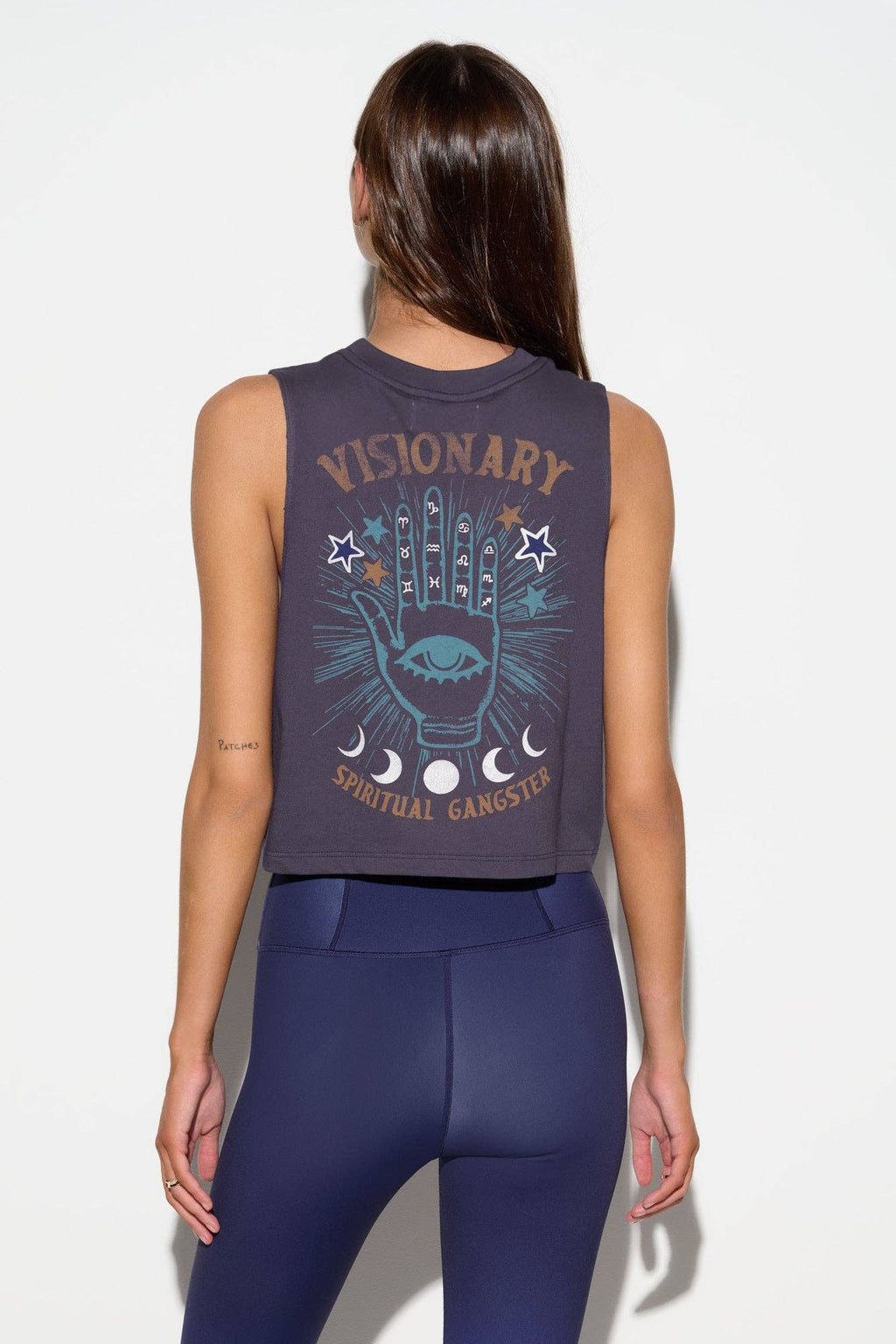 Spiritual Gangster Divine Eye Spirit Crop Tank