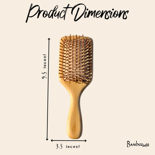 Bamboo Paddle Spa Hairbrush