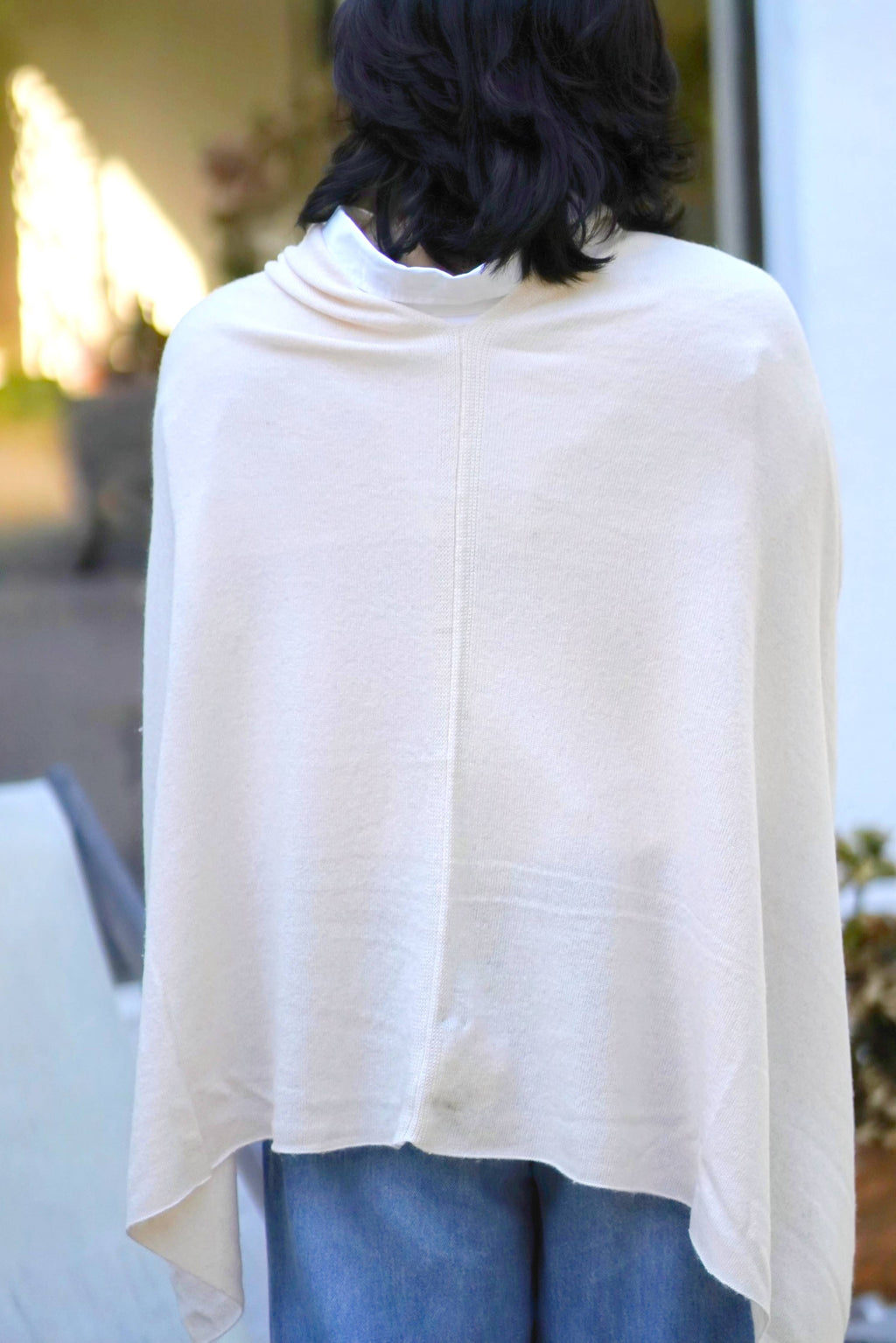 Cassie Cashmere Poncho