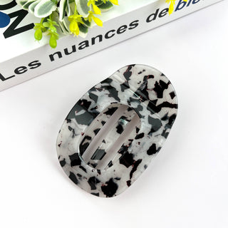 Flat Round Hair Clip, Spring and Autumn Claw Clip