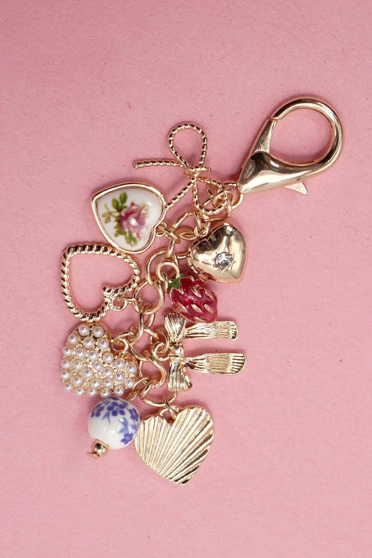 Heart Bag Charm