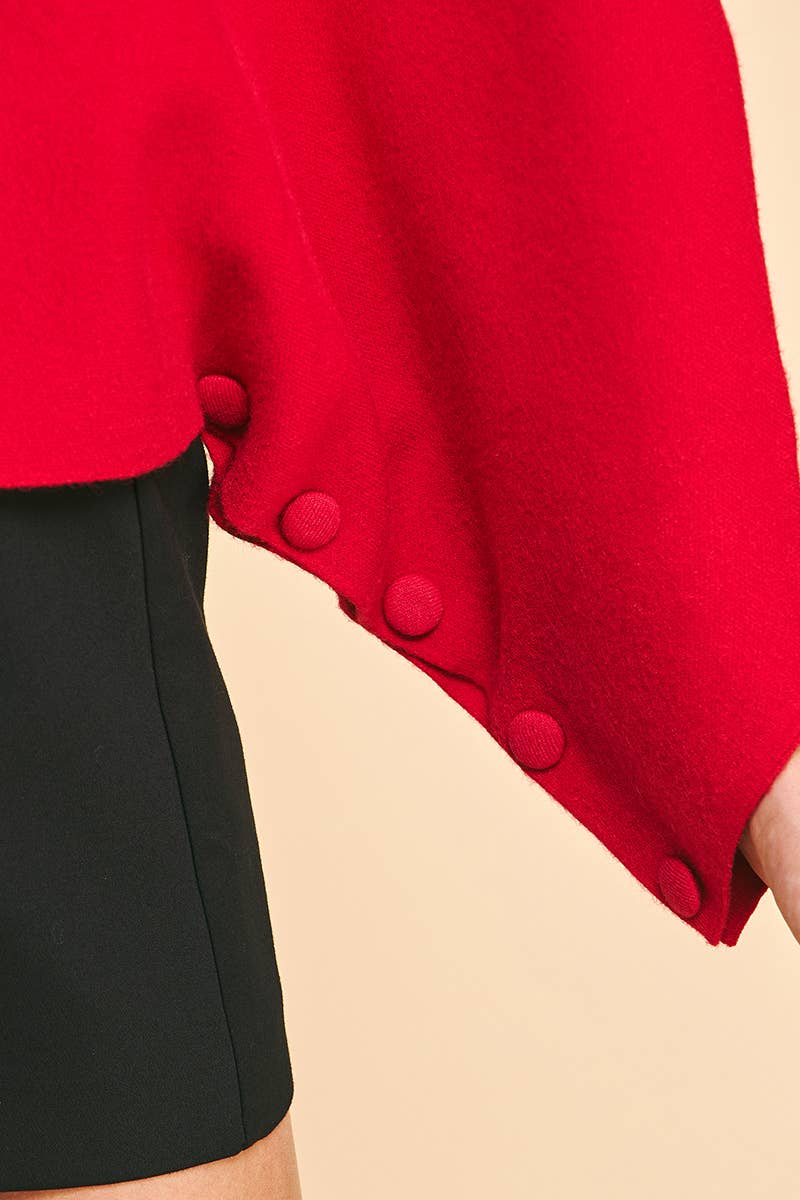 Jackie Poncho Sweater