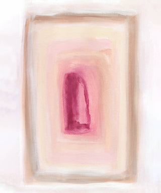 Abstract Rose Pearl , by Tiffany Fox - Art