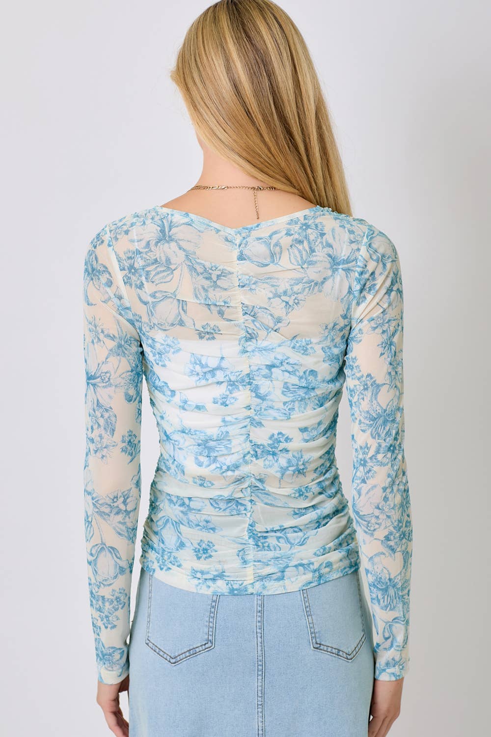 Celine Toile Top