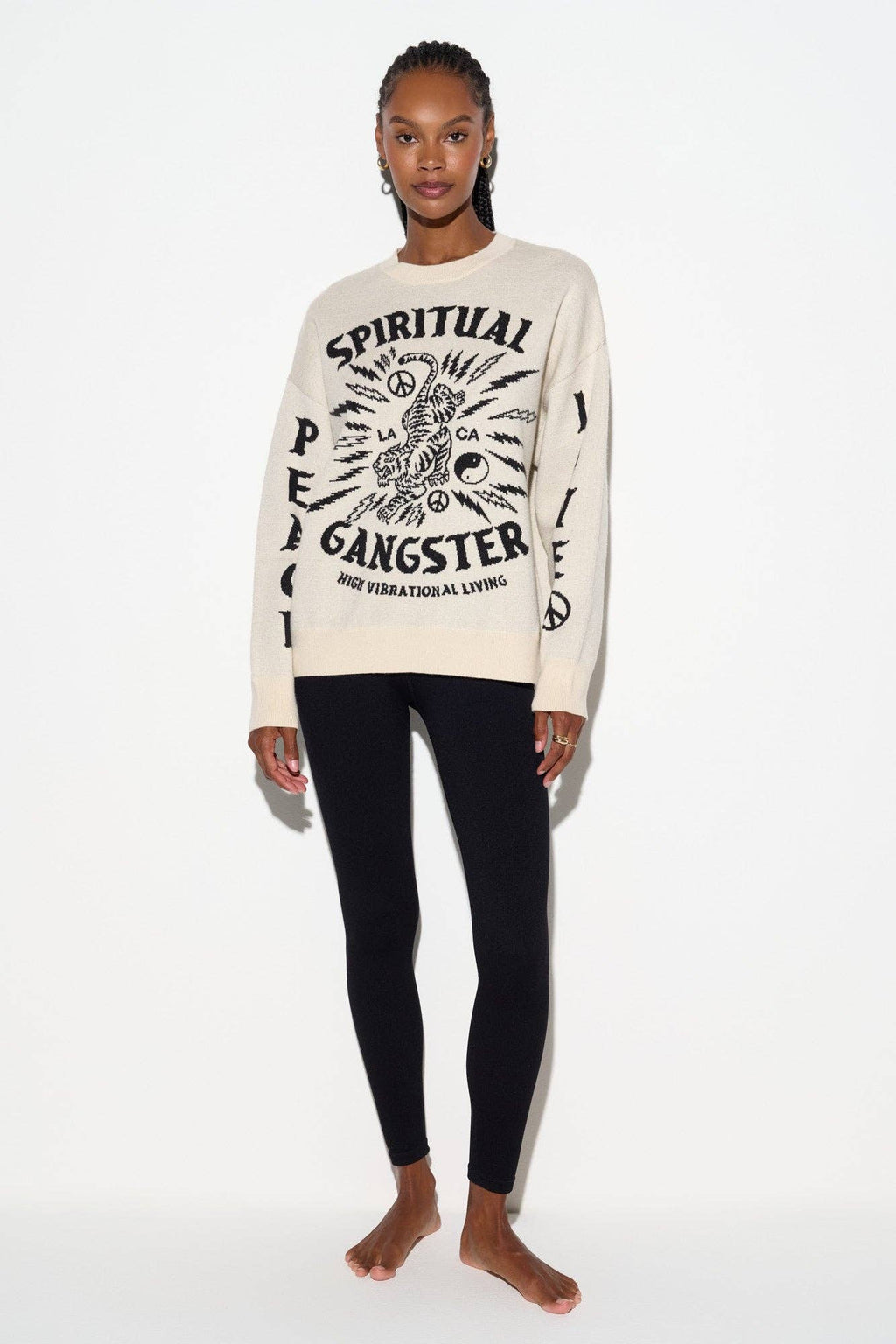 Spiritual Gangster El Tigre Claire Sweater