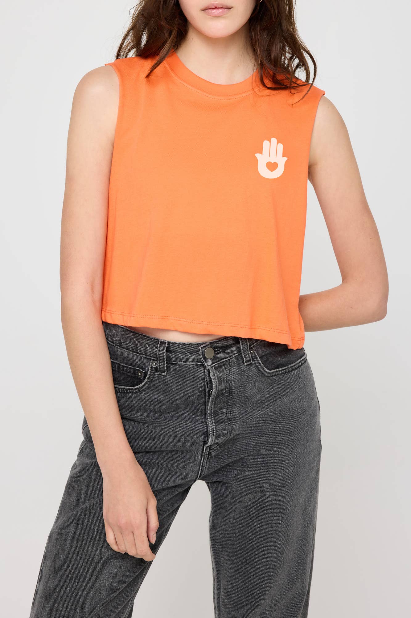 Spiritual Gangster Love Callie Crop Tank