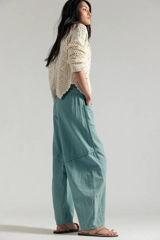 Free People Something Good Pant in Blue