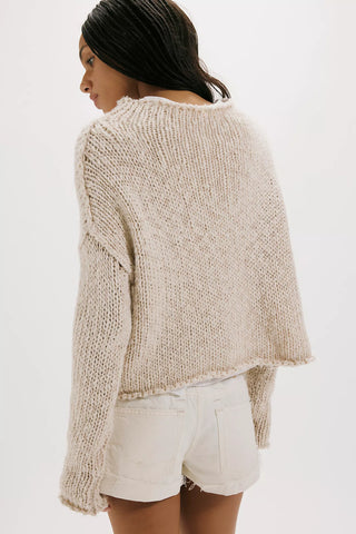 Free People Opal Sweater in Tea