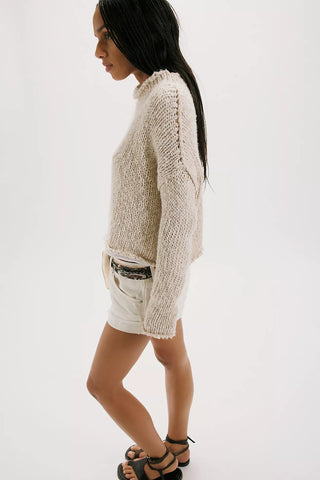Free People Opal Sweater in Tea