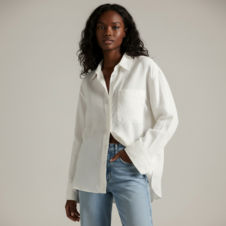 Free People Linen Laurel Top