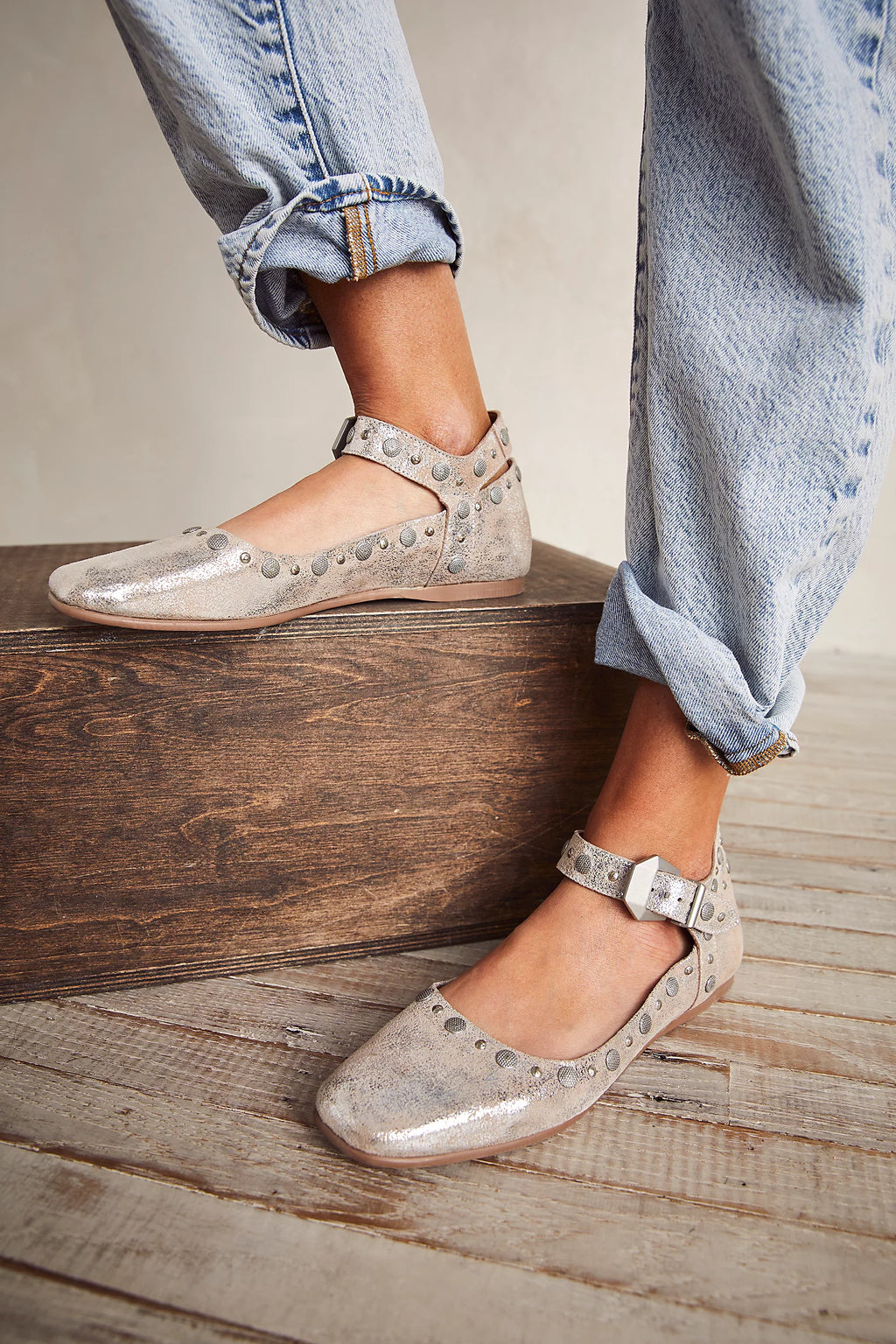 Free People Mystic Mary Jane Flat