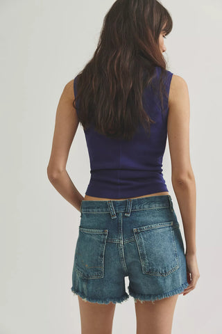 Free People Now or Never Denim Shorts