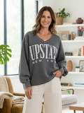 We The Free Upstate V-Neck Graphic Sweatshirt