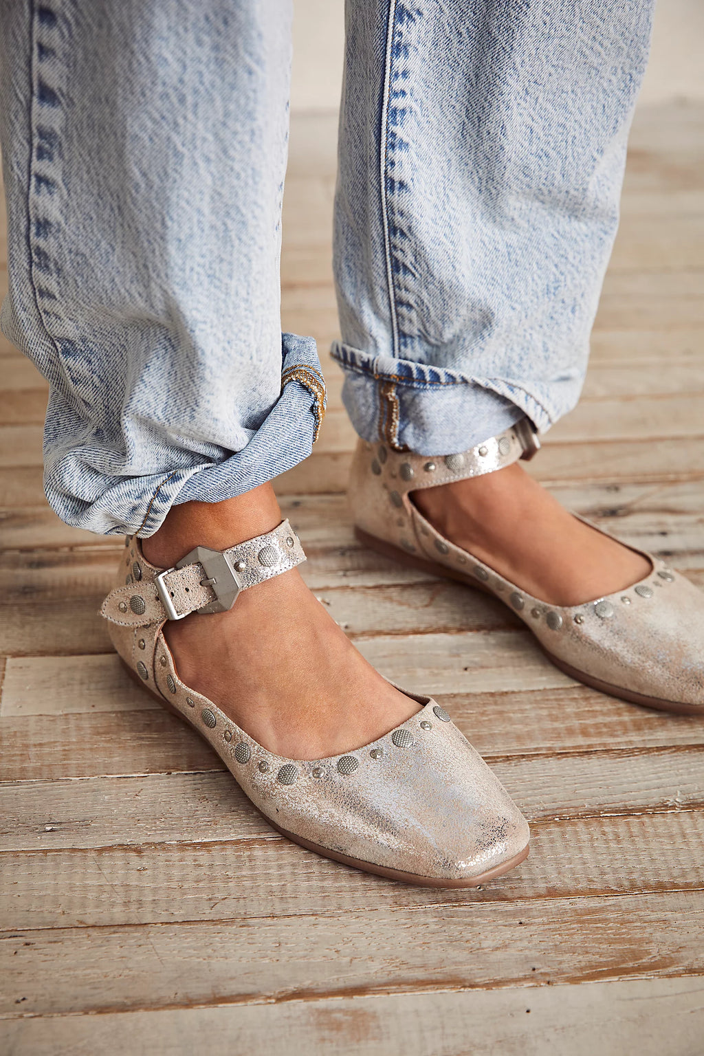 Free People Mystic Mary Jane Flat