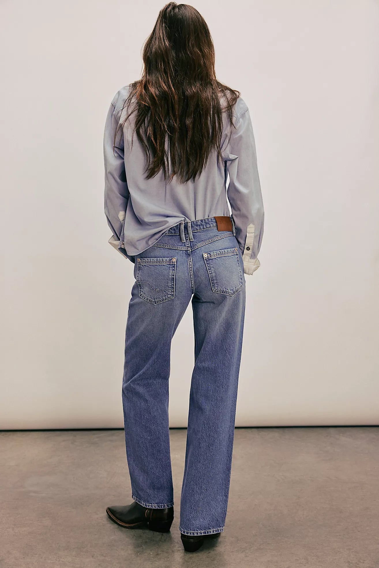 Free People Tennessee Low-Rise Boyfriend Jeans