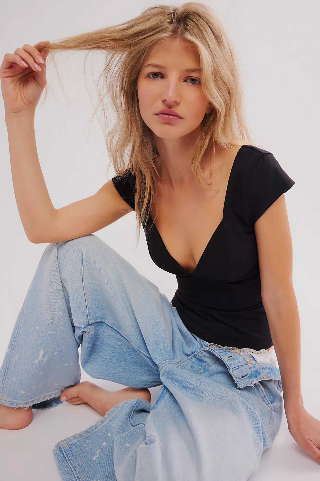 Free People Duo Corset Cami