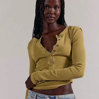 Free People Jamie Henley in Dried Tobacco