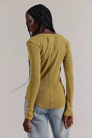 Free People Jamie Henley in Dried Tobacco