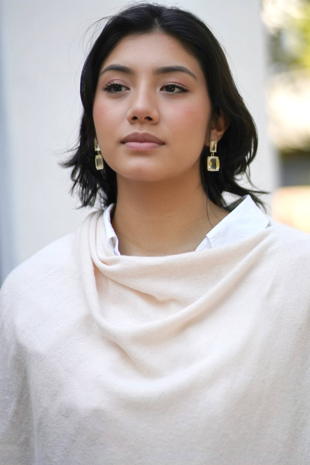 Cassie Cashmere Poncho