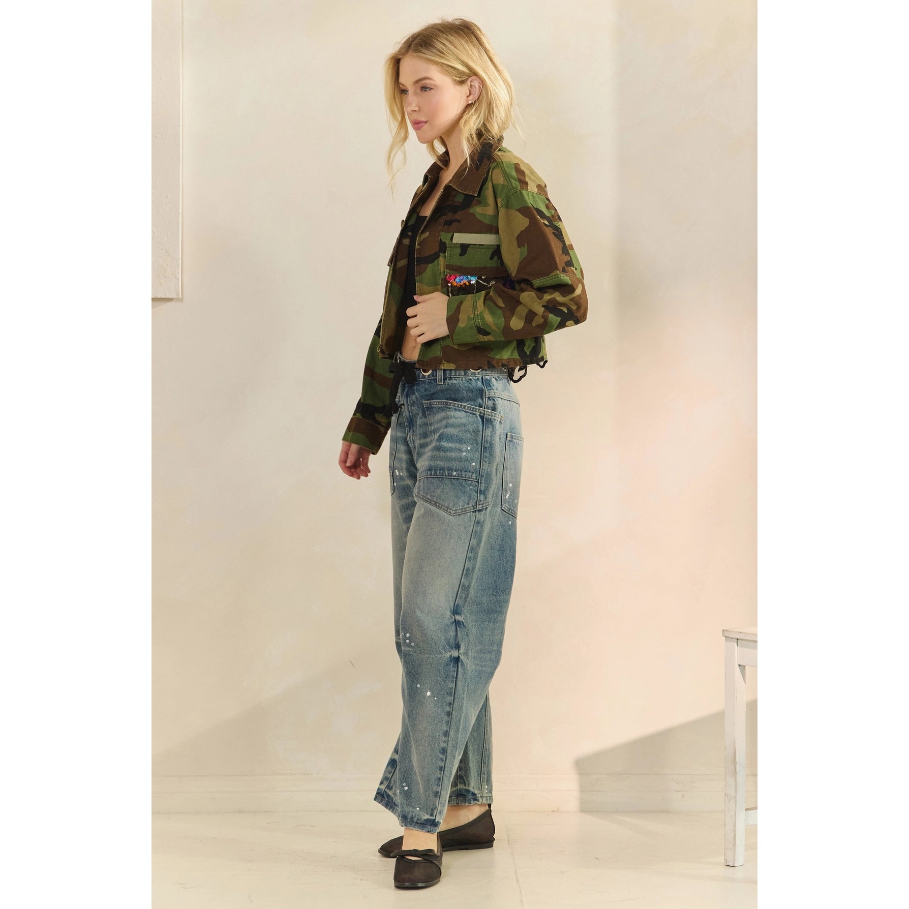 Emerald Floral Shacket