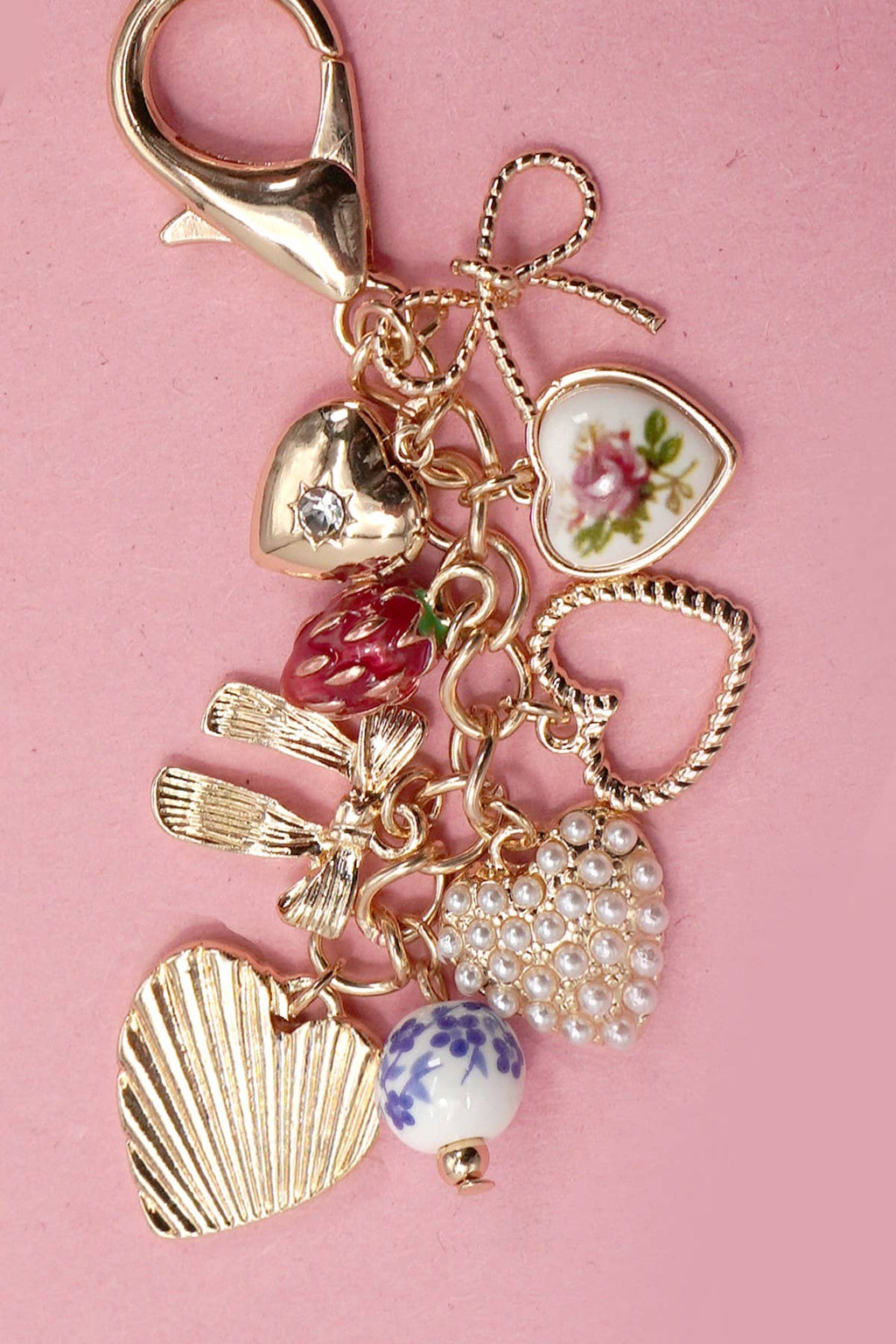 Heart Bag Charm