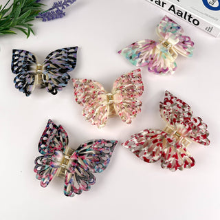 Double Butterfly Hair Clip