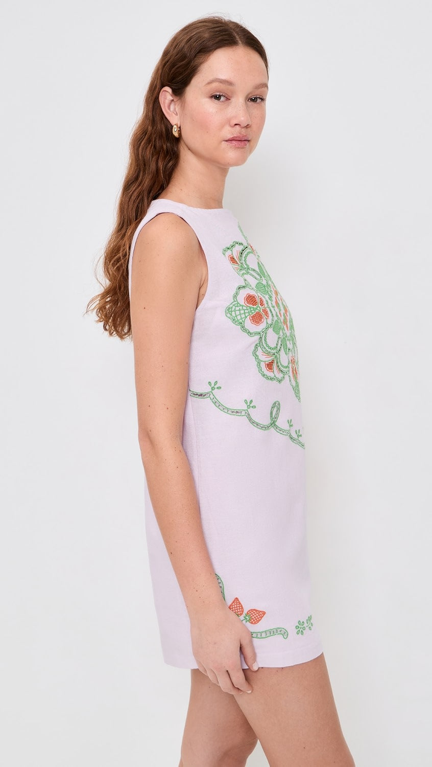 Free People Electric Garden Mini Dress