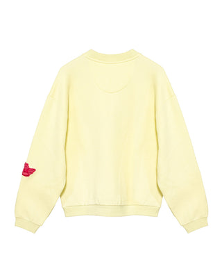 Boys Lie Razzle Dazzle Kara Crew in Yellow