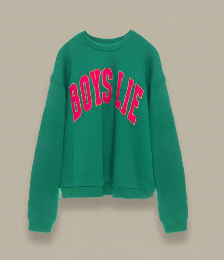 Boys Lie Lean Green Kara Pullover