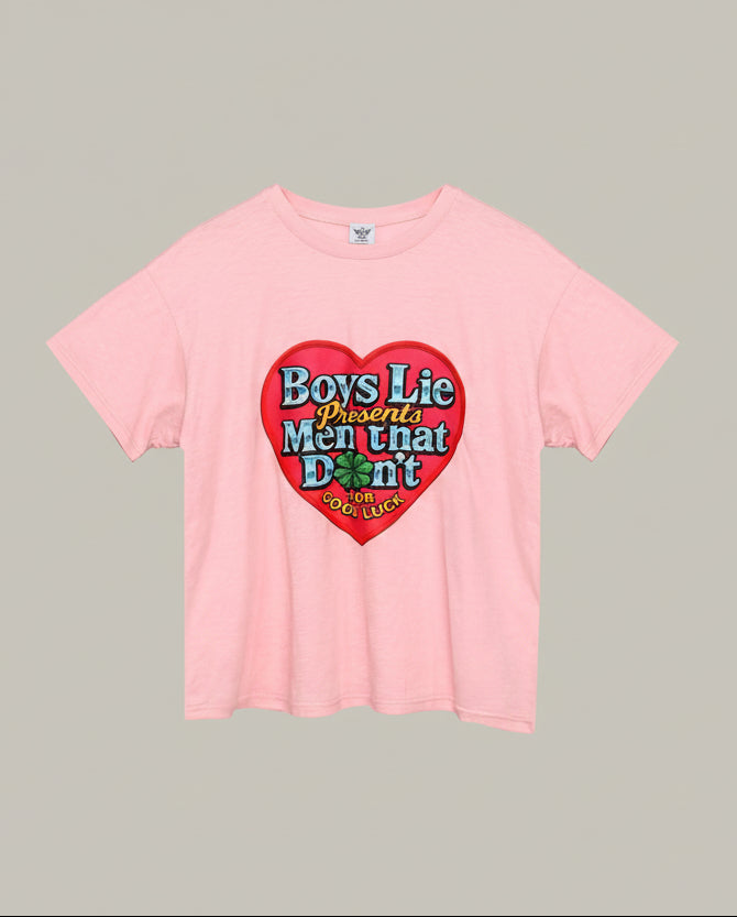Boys Lie Men Don't Boyfriend Tee