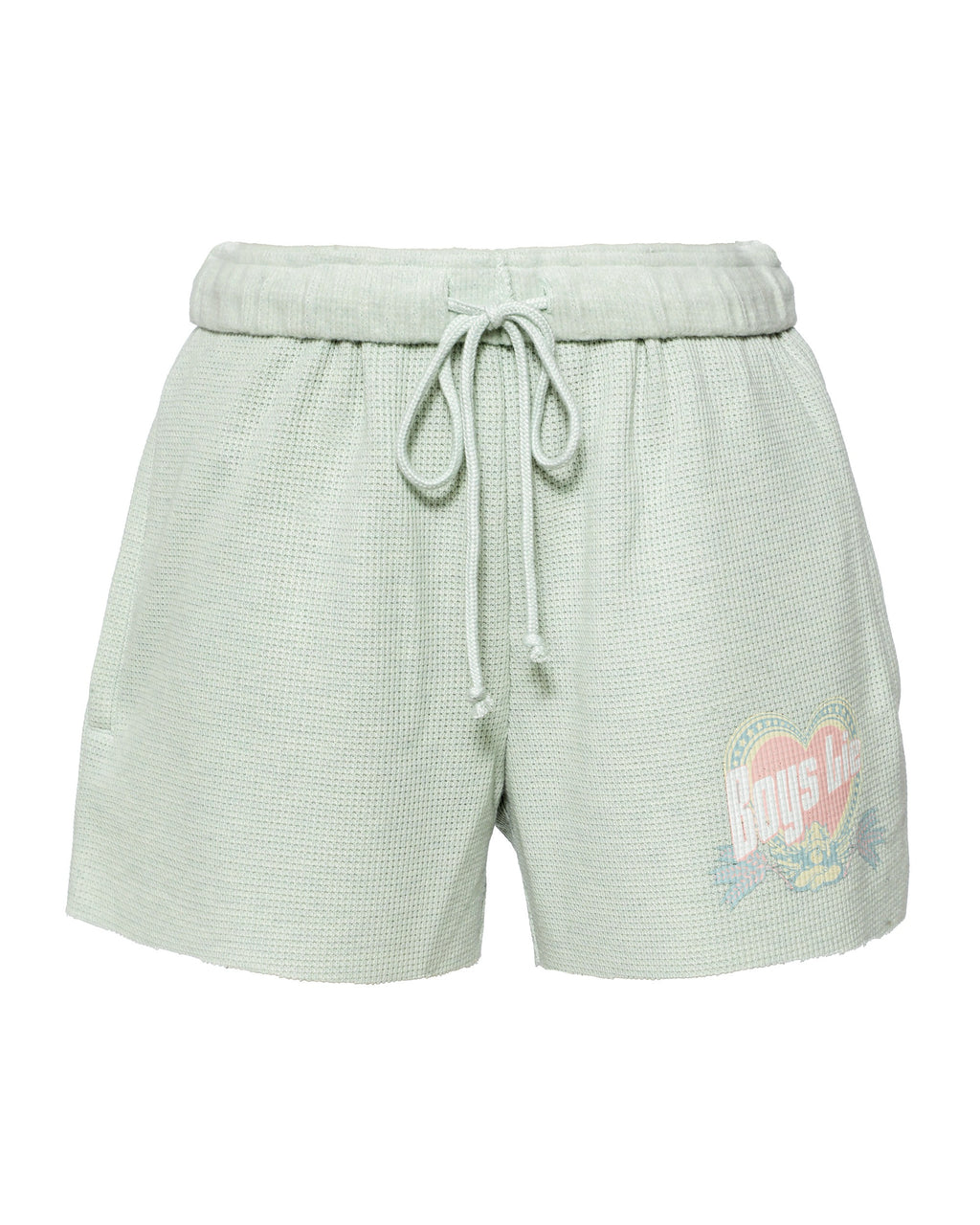 Boys Lie Breakfast Beers Pastel Basic Shorts