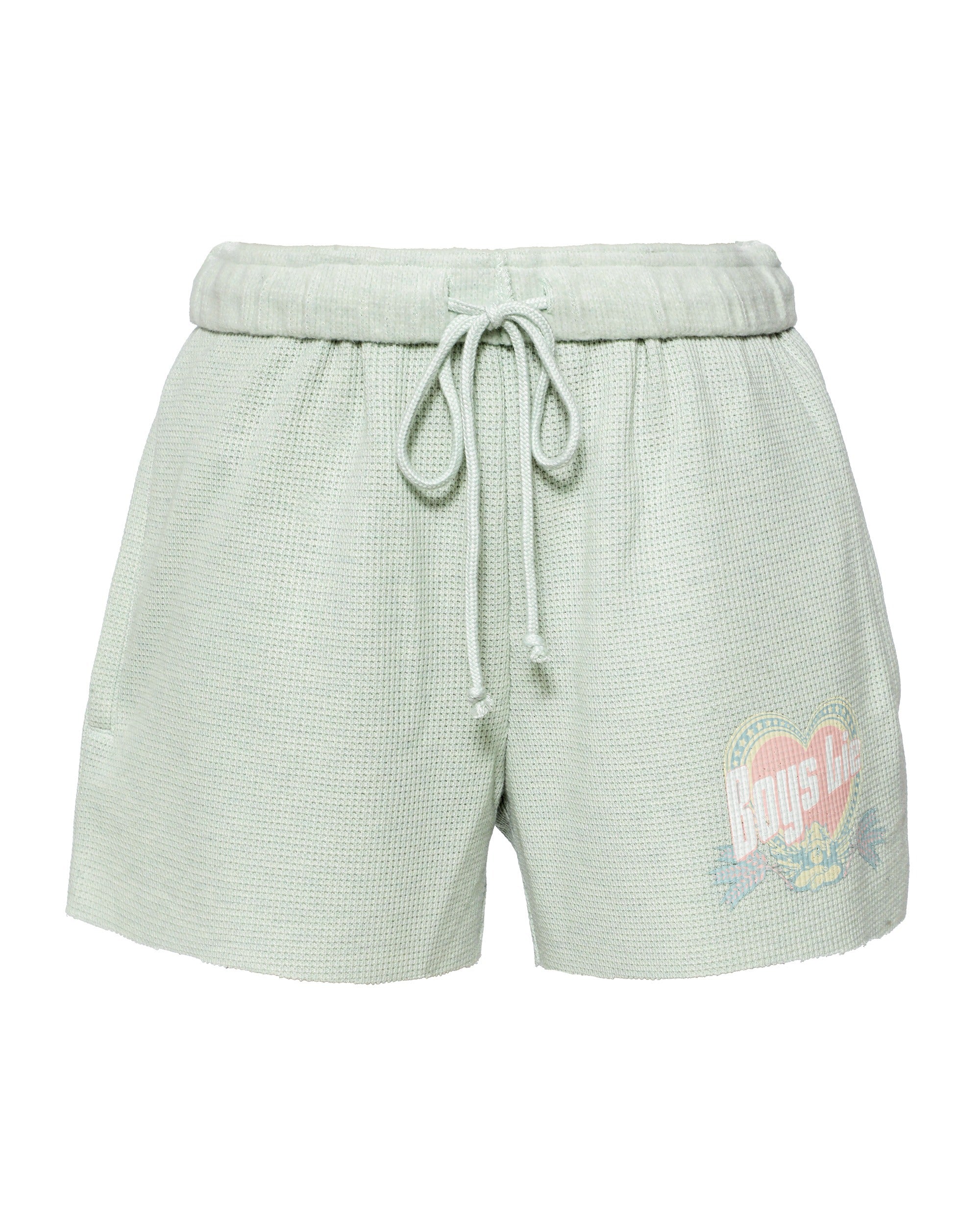 Boys Lie Breakfast Beers Pastel Basic Shorts