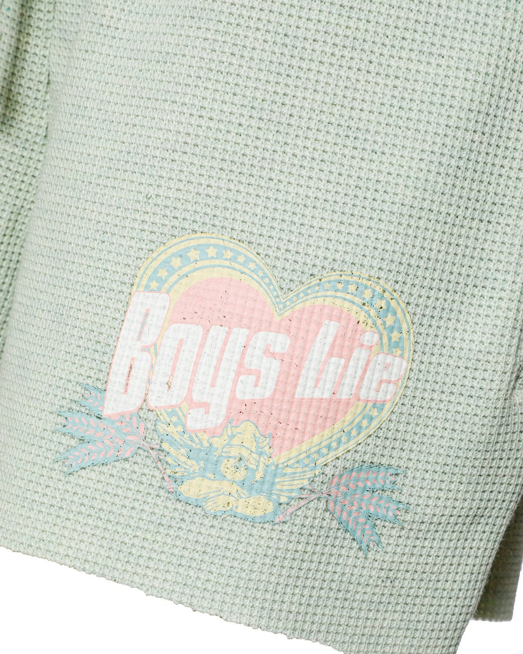 Boys Lie Breakfast Beers Pastel Basic Shorts