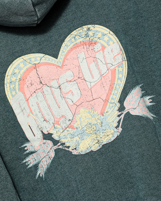 Boys Lie BREAKFAST BEERS PASTEL RACER HOODIE