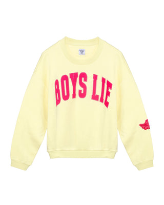 Boys Lie Razzle Dazzle Kara Crew in Yellow